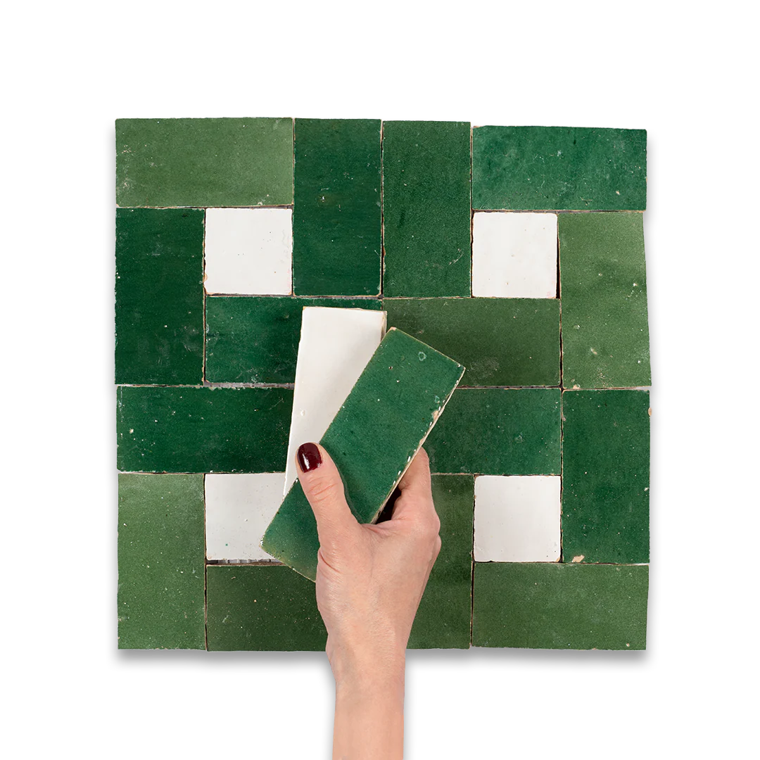 Marrakesh Maze in Dark Green - Image 3